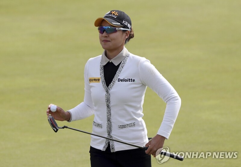 AIG 여자오픈 준우승 전인지, 세계랭킹 10위로 1계단 상승