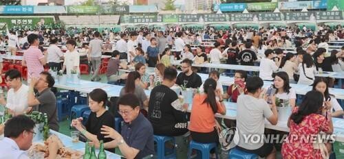 [집중호우] 전주 가맥축제 첫날 행사 취소