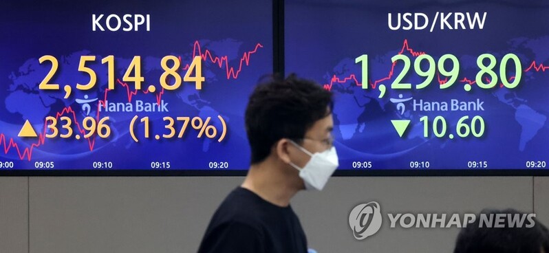 Foreigners become net buyers of S. Korean stocks for 1st time in 6 months in July