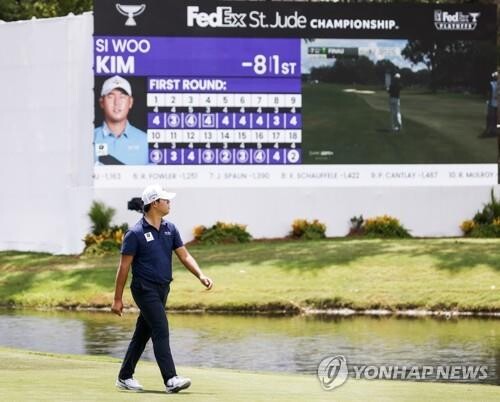 김시우, PGA 투어 PO 1차전 첫날 공동 선두…이경훈 공동 4위