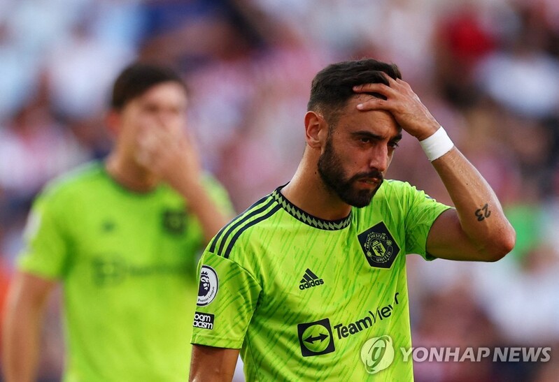 '맨유, 올해도 맹구니?'…브렌트퍼드에 0-4 완패하고 개막 2연패