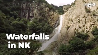 [Video] Beautiful waterfalls at Mount Kumgang in North Korea