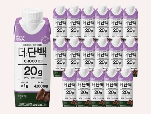 빙그레 '더단백드링크 초코' 내용물 형태 변형…"회수·교환"