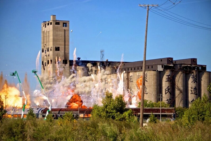 영화 '트랜스포머4' 배경 된 시카고 옛 곡물저장고 매각 추진