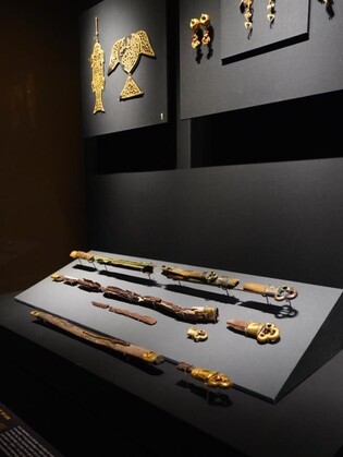 Swords discovered in Geumgwanchong gathers in one place