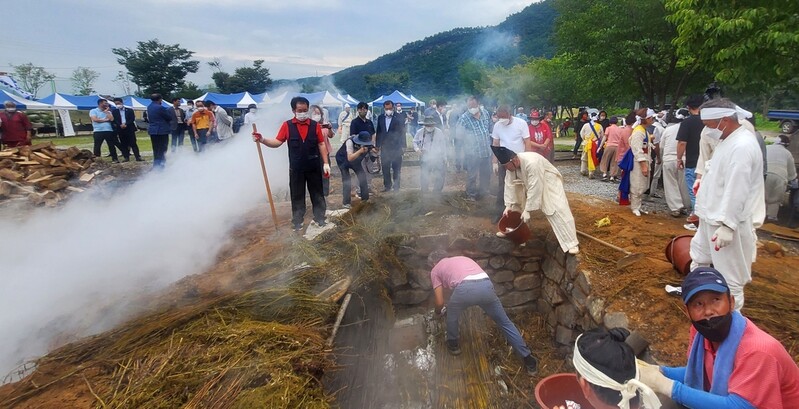 평창방림삼베민속 강원도 무형문화재 지정 축하기념 행사 개최
