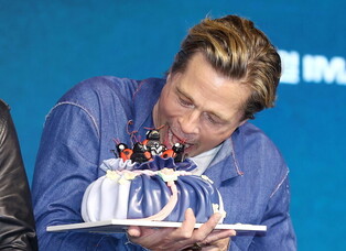 [Moment to Focus] Brad Pitt in Seoul