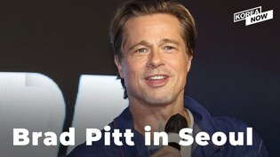 Brad Pitt "I came to Korea for food, not for movie"