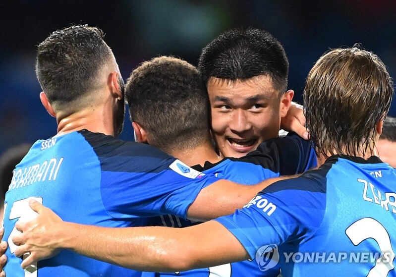 김민재, 2경기만에 나폴리 데뷔골 폭발…몬차전 4-0 대승 쐐기포