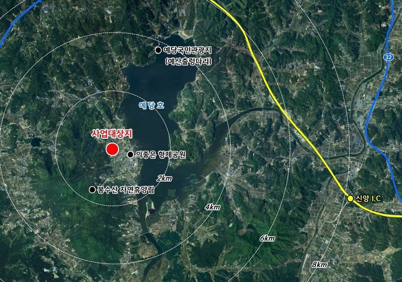 예당호 인근에 한옥 휴양시설 조성 추진…지구단위계획 고시