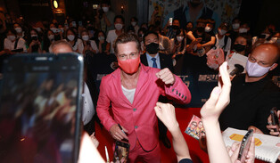 [Moment to Focus] Brad Pitt in Seoul