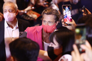 [Moment to Focus] Brad Pitt in Seoul