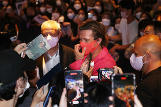 [Moment to Focus] Brad Pitt in Seoul