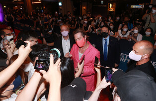 [Moment to Focus] Brad Pitt in Seoul