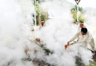 Hemp-steaming pit to be re-enated Yupyeong-ri, Jeongseon