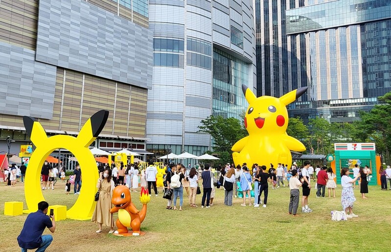 세븐일레븐 포켓몬 플레이존, 일주일 만에 100만명 찾아