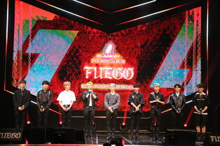 BLANK2Y at media showcase for 'FUEGO K2Y II: PASSION'