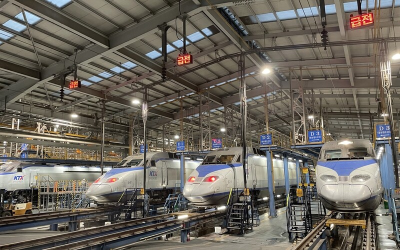 코레일, KTX 103편성 등 추석 운행 열차 5천500여칸 점검·정비