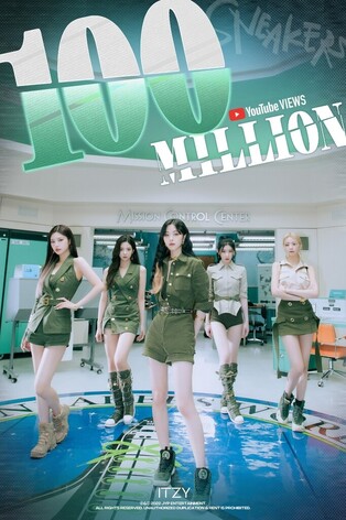 ITZY’s ‘SNEAKERS’ mv surpasses 100 million views