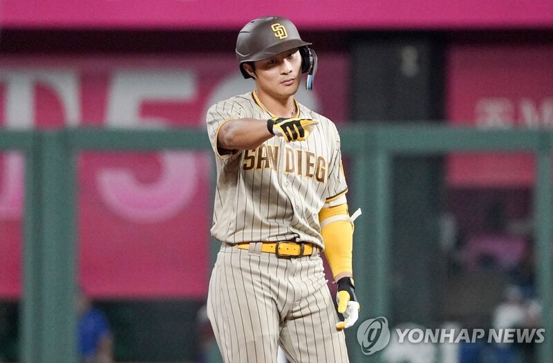 김하성, 한국인 역대 4번째 한 시즌 100안타…개인 최다 5타점(종합)