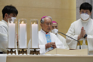 [Moment to Focus]  S. Korea's oldest archbishop