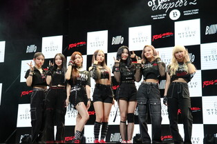 Photos of Billlie during media showcase for third mini album 'the Billage of perception chapter 2'