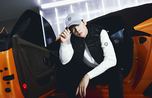 Photo shoot of Cha Eun-woo for Master Bunny Edition X Automobility Lamborghini