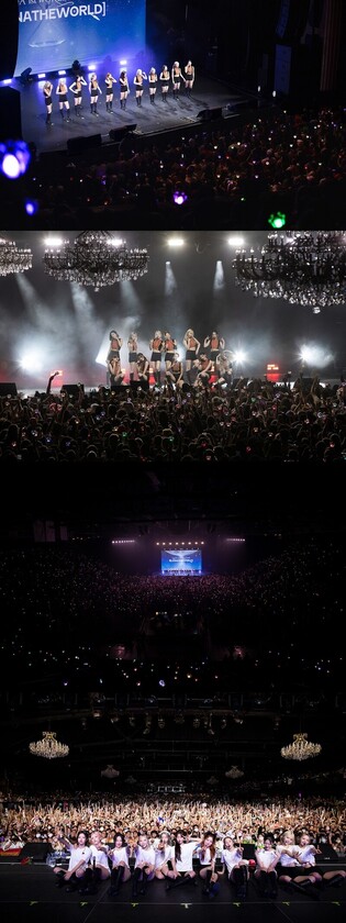 Photos of LOONA during first world tour 'LOONATHEWORLD'