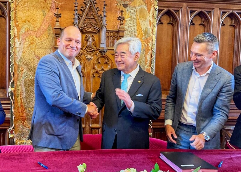 세계태권도연맹, 브뤼셀시와 맞손…난민 지원사업 공동 추진