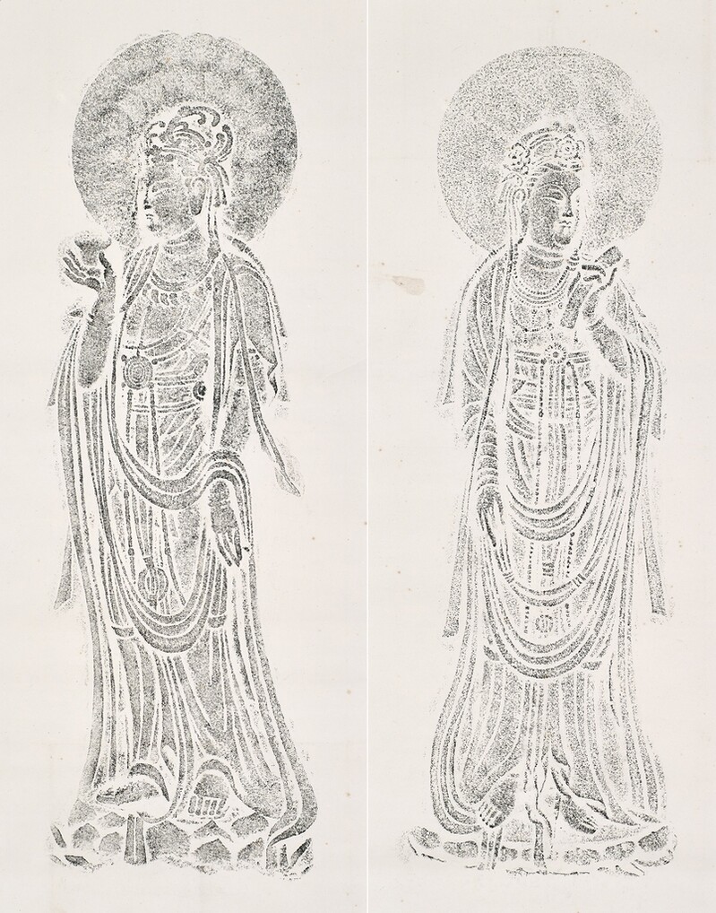 흑과 백, 두드림으로 빚은 불교미술…고판화박물관 탁본 특별전