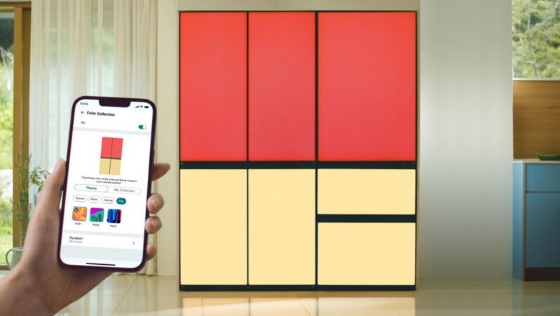 LG unveils color-changing refrigerator at IFA 2022