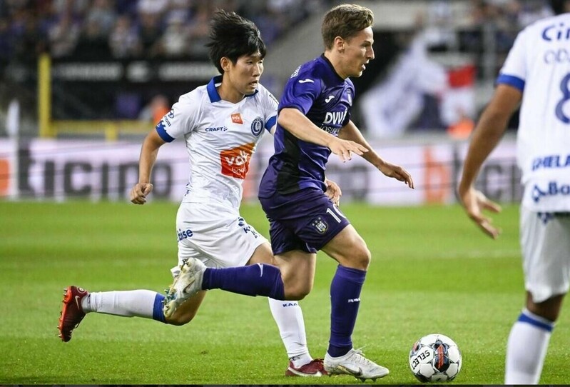 '홍현석 81분·PK 유도' 벨기에 헨트, 안더레흐트에 1-0 승리