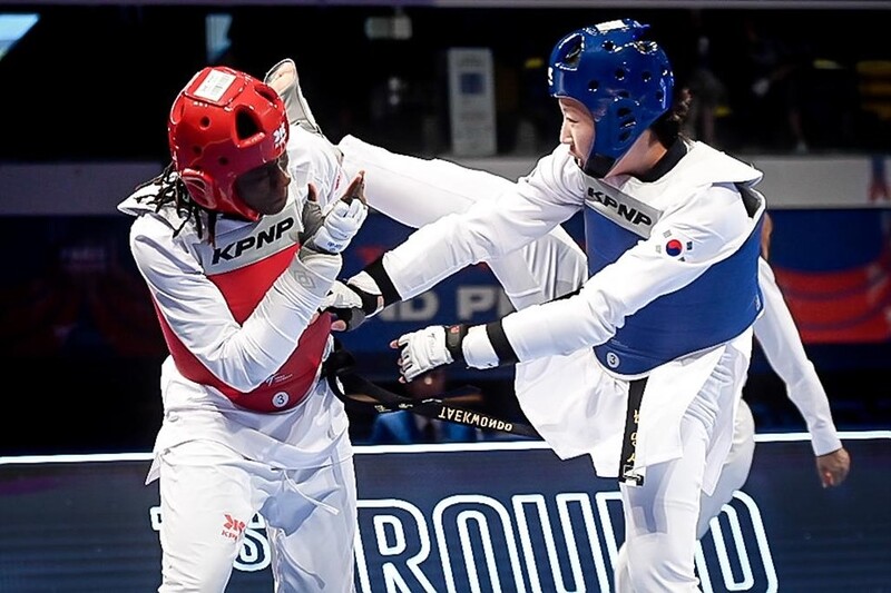 남민서, 첫 출전 월드태권도 그랑프리서 '은빛 발차기'