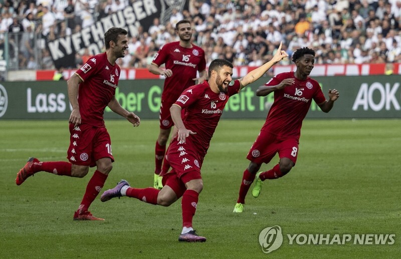 '이재성 선발 복귀' 마인츠, 묀헨글라트바흐에 1-0 승리