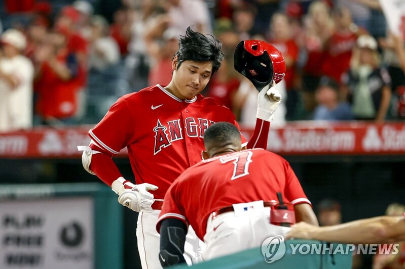 오타니, 31·32호 홈런포…MLB 개인 통산 500안타