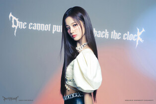 Concept photos of NMIXX's Bae, Sullyoon, and Kyujin for upcoming 2nd single 'ENTWURF' drops