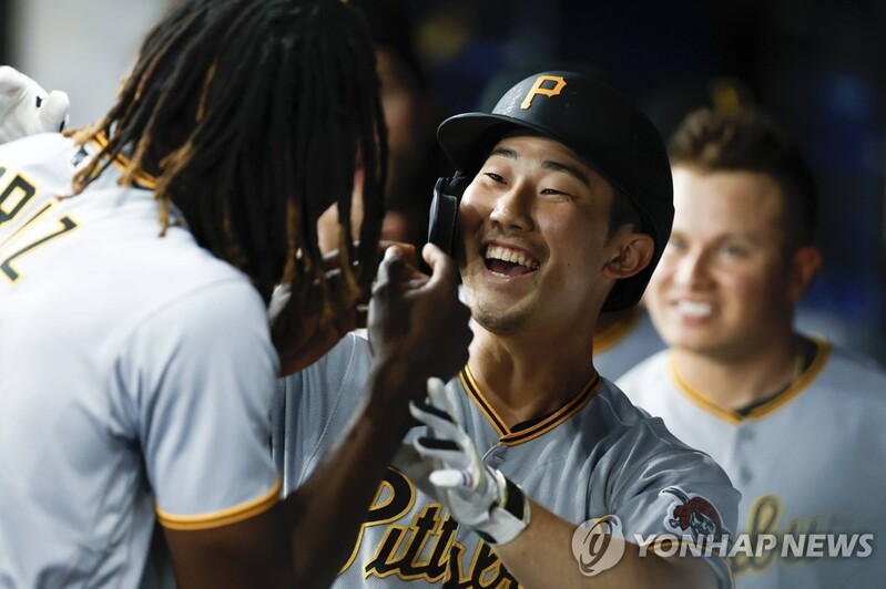 피츠버그 박효준, 64일 만에 시즌 세 번째 'MLB 합류'