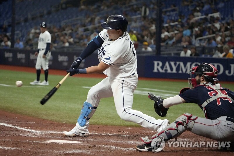 최지만, 3경기 만에 선발 출전 경기서 무안타 침묵…타율 0.227