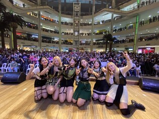 K-pop girl group Lapillus at Philippine fan meeting