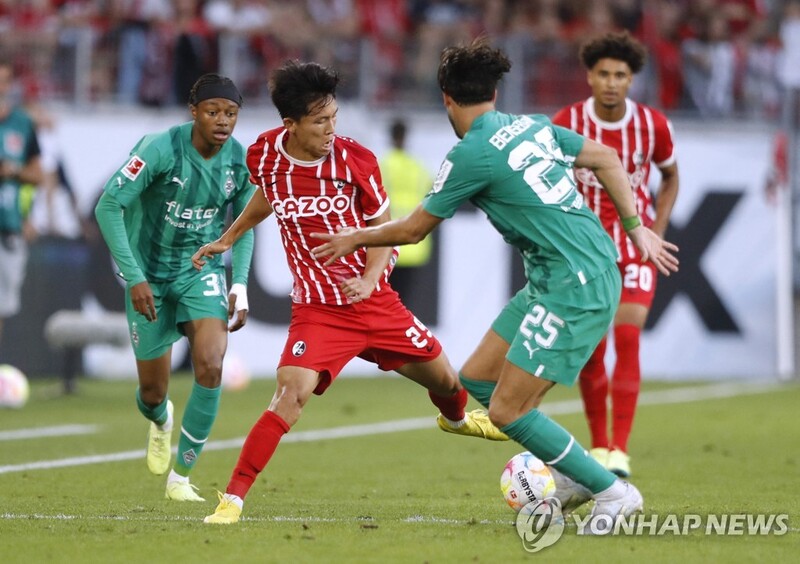 '정우영 교체 출전' 프라이부르크, 시즌 첫 무승부