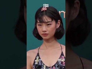 South Korean actress Jung Ho-yeon at EMMYS red carpet event