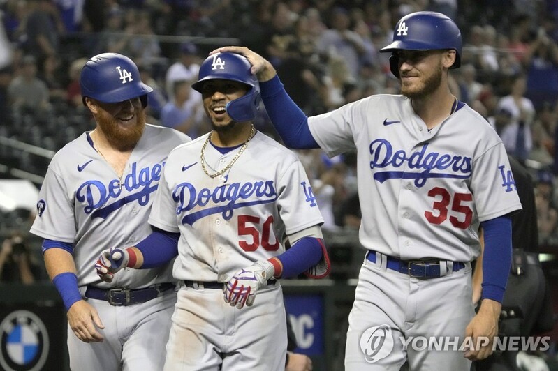 MLB 사무국의 계산 착오…다저스, 어제 아닌 오늘 PS 진출 확정