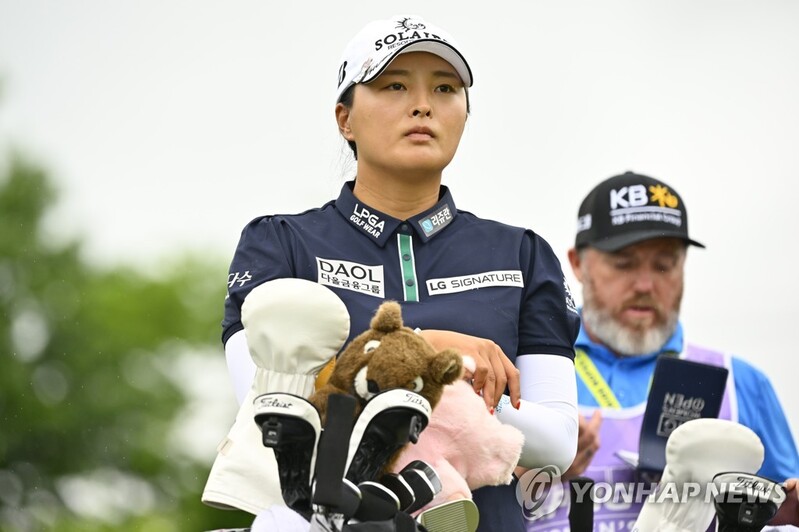 손목 부상 고진영, 한달 결장…상금왕 4연패·세계 1위 '적신호'