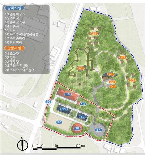 성주군에 공공 승마장 건립한다…폐교 자리 활용