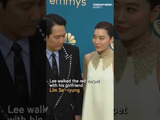 "Squid Game" stars at 2022 Emmys Red Carpet