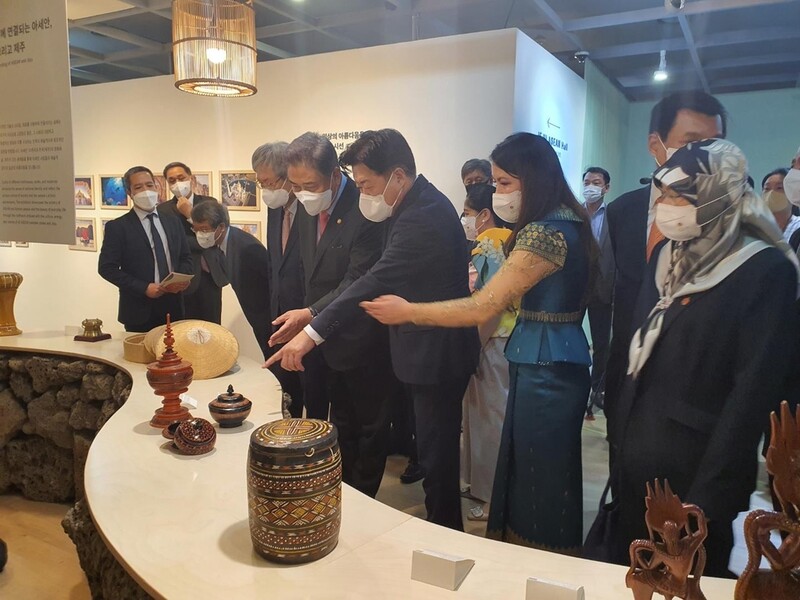 '제주서 ASEAN 만나요'…국제평화센터에 아세안홀 개관(종합)