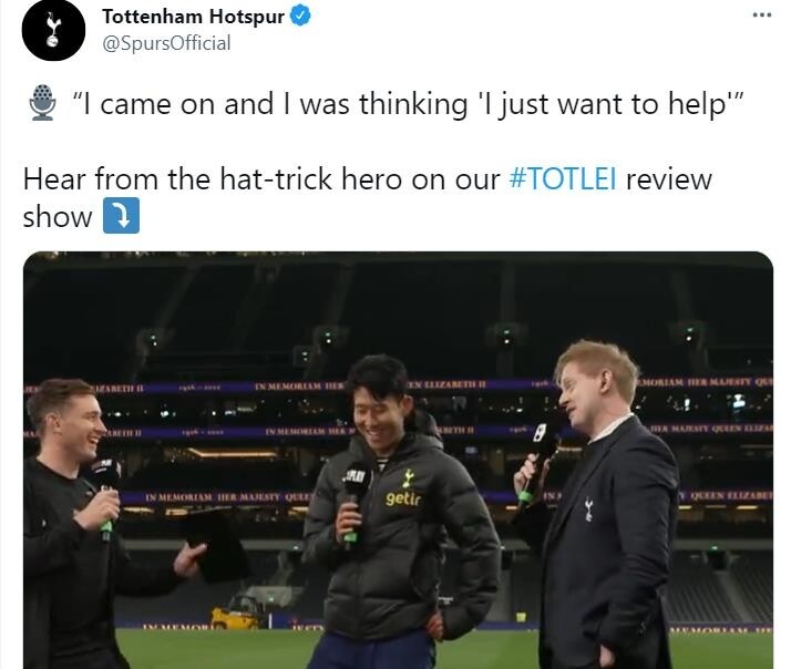 활짝 웃은 손흥민 "3차례 굉장한 기회 왔다…운 좋게 마무리"(종합)