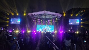 Photos of girl group Weeekly during K-POP LAND 2022 IN JAKARTA