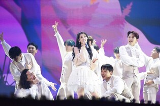"This stage will be the farewell stage for 'Good Day'" states S.Korean singer songwriter IU
