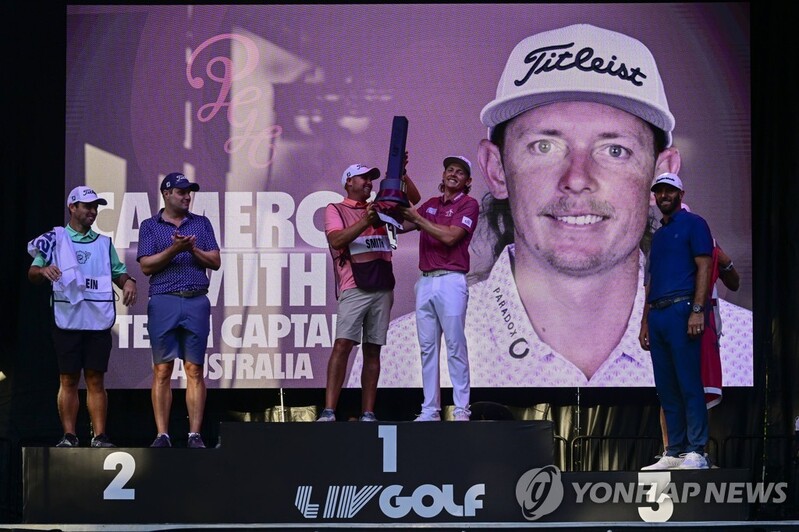 LIV 골프 시리즈 선수들, 단체로 세계 랭킹 포인트 요구 청원